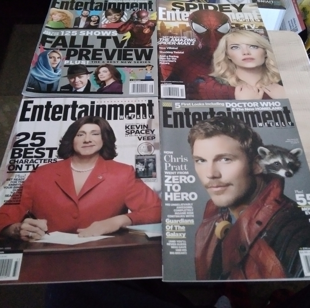 Entertainment Weekly Magazine Set Vintage 2013-2014